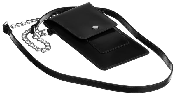Läderväska 1642-SB-4714 Svart
