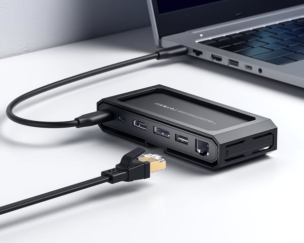 Jsaux 11-i-1 dockningsstation 100W 4K 120Hz HB1101 HDMI DP QC för Steam Deck