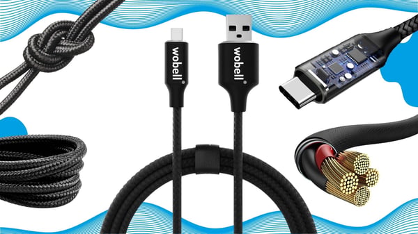 USB-C QC 3.0 2.4A -kaapeli, 1,8 metriä pitkä