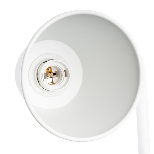 KALSO Lumiled E27 LED gulvlampe hvid med højdejustering