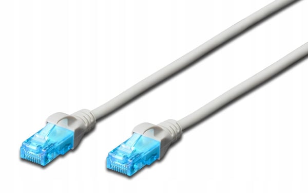 Patchkabel DIGITUS UTP kat. 5e 0,25m PVC vit