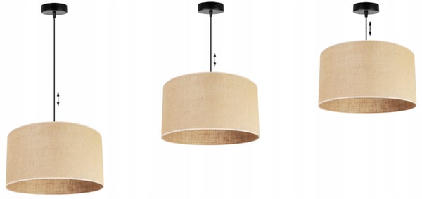 HÆNGELAMPE, LOFTKRONE, LAMPESKÆRM 40 CM