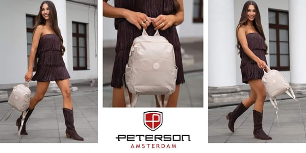 PTN JN-17-0405 Beige Ryggsäck