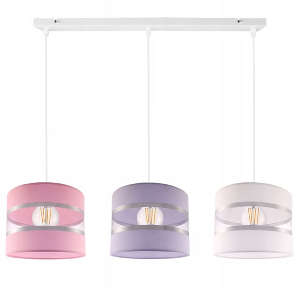 BØRNES LOFTSLAMPE MED LYKRONESKÆRM