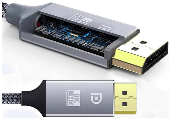 DisplayPort 1.4 kabel 8K 60Hz 4K 144Hz HDR 3m