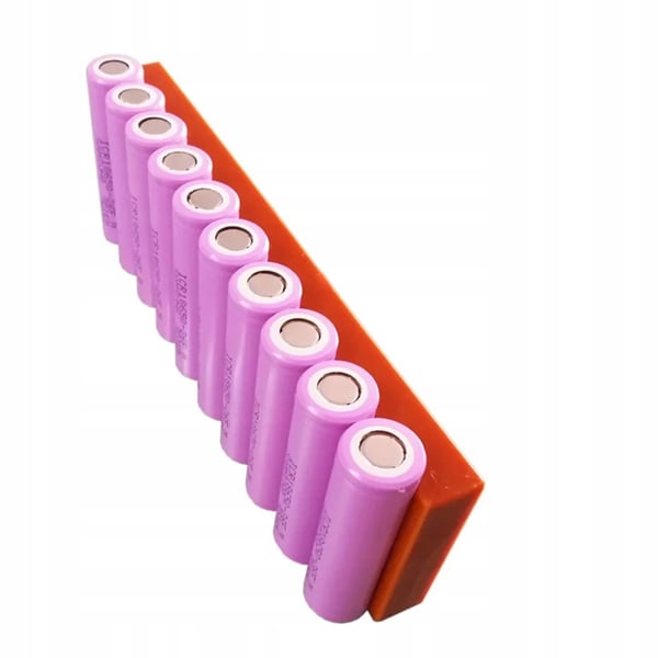 Magneettinen hitsausmuotti 6 akkulle 14500/18650 (1 kappale)