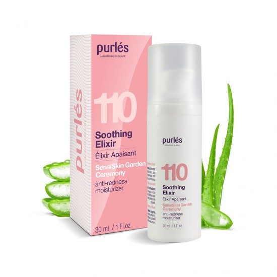 Purles 110 Beroligende Elixir til Sensitiv Hud med Aloe og Kollagen