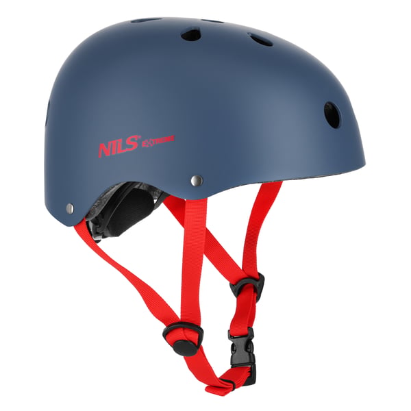 Kypärä harmaa-punainen koko XS(48-52CM) MTW001-1 NILS EXTREME