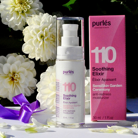 Purles 110 Beroligende Elixir til Sensitiv Hud med Aloe og Kollagen