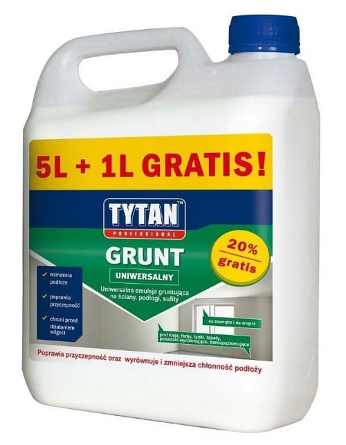 TYTAN PRIMER 6L - PRIMING EMULSION - SIL GRU 6