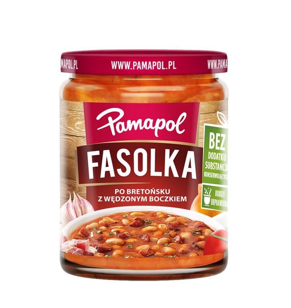 Pamapol Paistetut pavut savupekonilla 500 ml