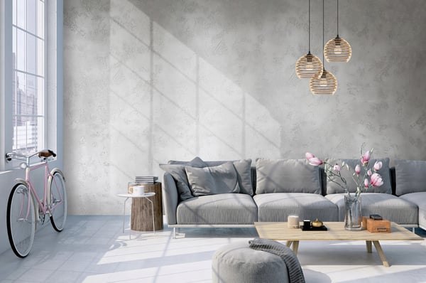 Hængende lampe, loftslysekrone, træ, LED lampeskærm