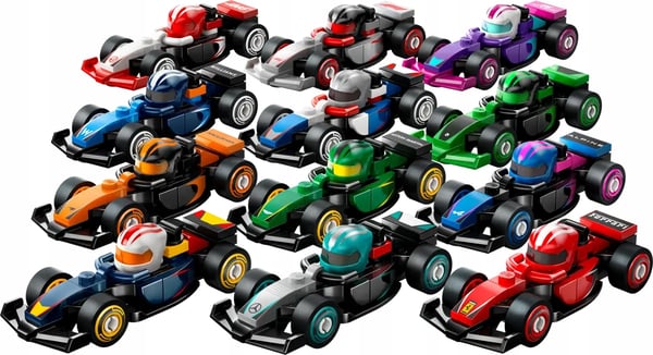 LEGO Minifigurer samlerserie F1-biler