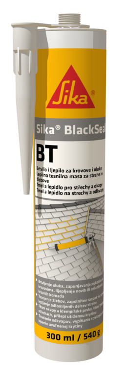 SIKA BLACKSEAL-BT BITUMINÖST TAKFOGMASSA 300ML - SIL DEK S BT
