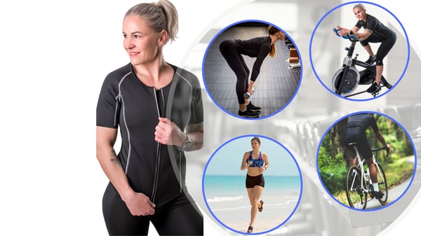 FIT4MED neoprén t-shirt fitnessbælte