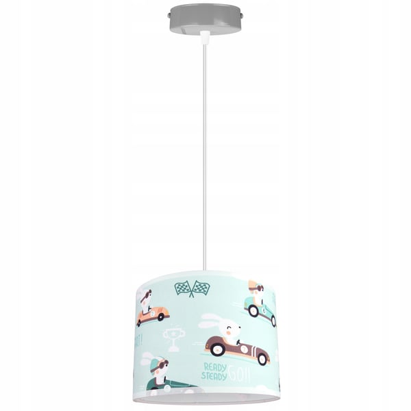 BØRNES HÆNGENDE LOFTSLAMPE LYKRONE LAMPESKÆRM