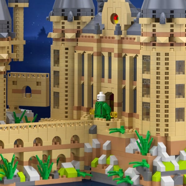 Byggklossar Hogwarts Stora Slottet Palats Set 2929 delar.