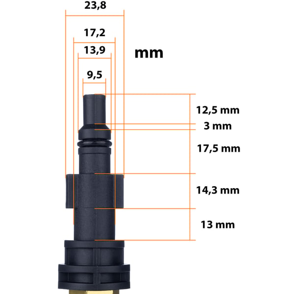 Lavor Parkside bajonettskumpistol 1000ml 150bar