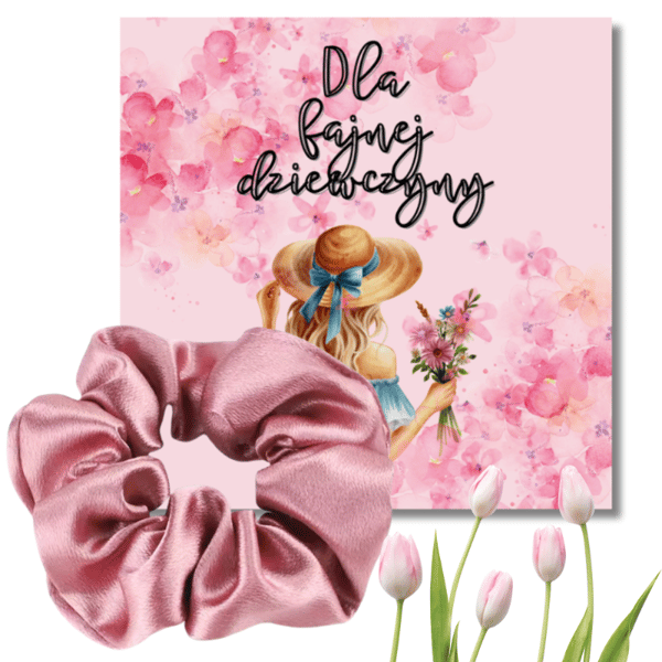 Scrunchie til en cool pige til kvindedagsgave