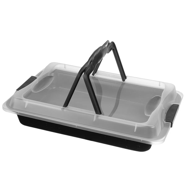 Bakform med lock STOR 42x29x5,5cm