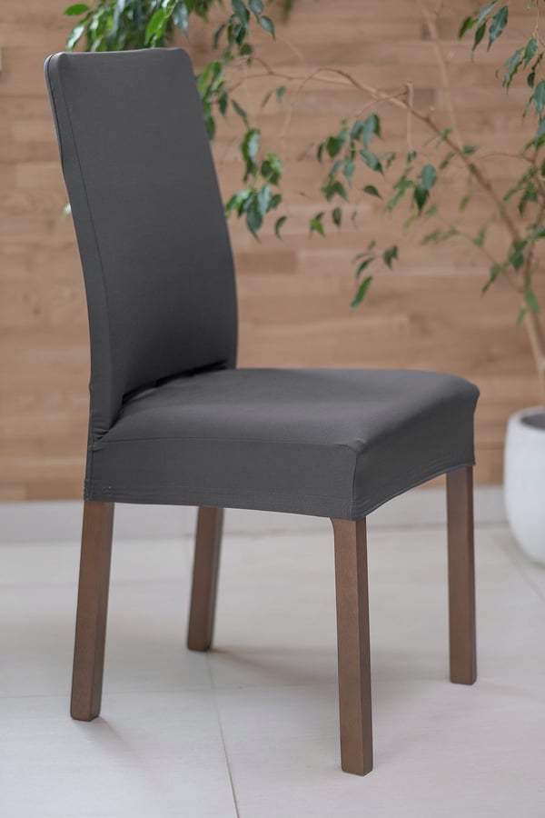 Universaali antrasiitinharmaa tuolinpäällinen