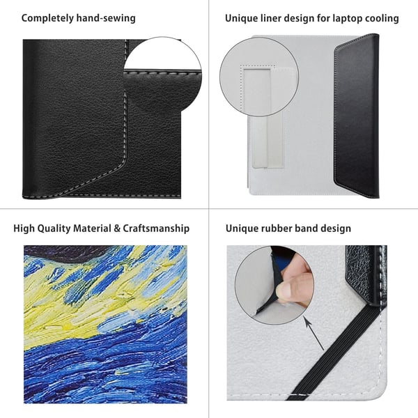 Laptop-klapcover til 15,6" Samsung Galaxy Book Pro 360 15 NP950QDB NP950XDB