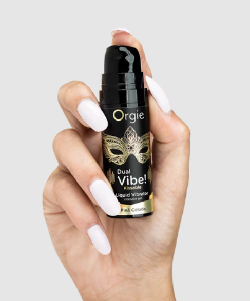 Orgier - Dual Vibe! Flydende Vibrator 15ml - Pina Colada