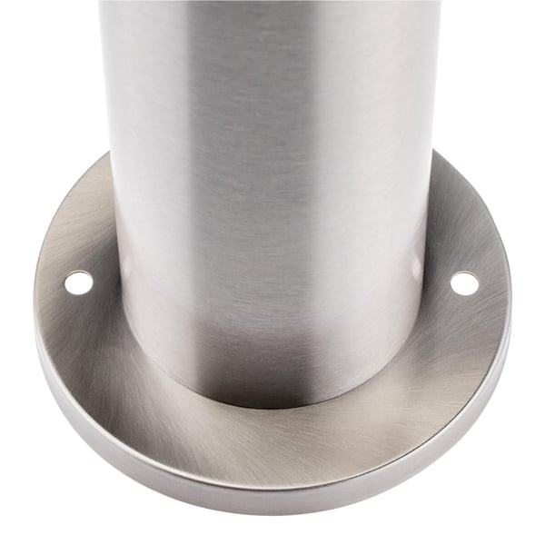 Utomhuslampa E27 INOX STOLPE 45cm med uttag 230V Lilium LUMILED