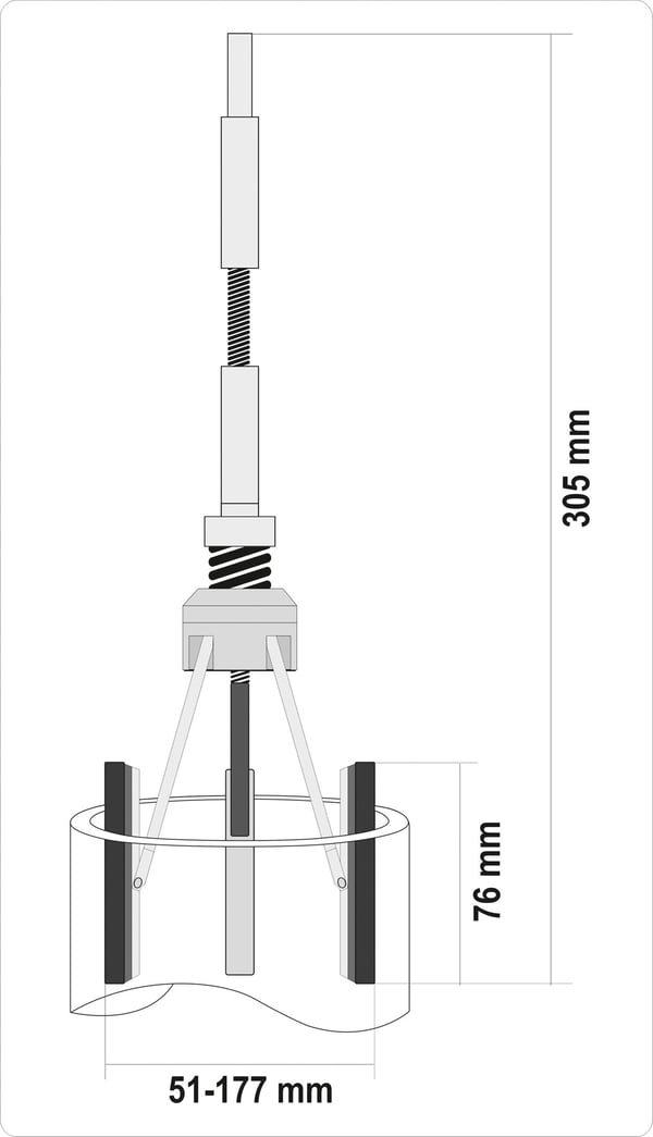 SYLINTERIN HOONINTAUSKONE 51-177MM - YT-05812