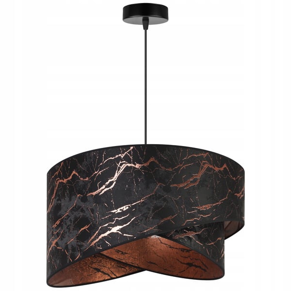 Hængende lampe, loftslysekrone, marmor lampeskærm