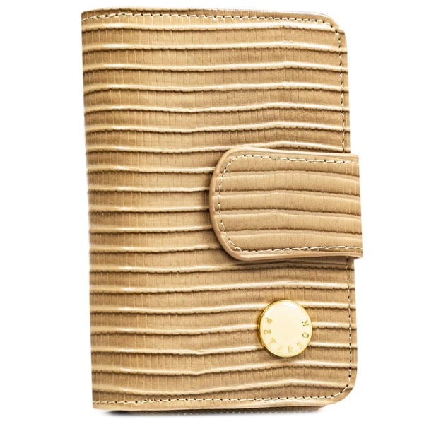Damplånbok i läder+PU PTN PS115-CRV-2395 Khaki