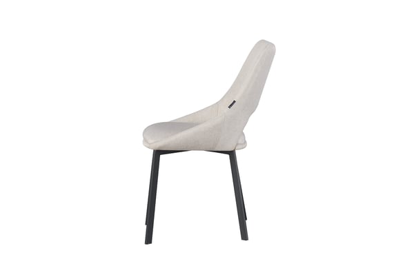 Lumo polstret stol, beige stof