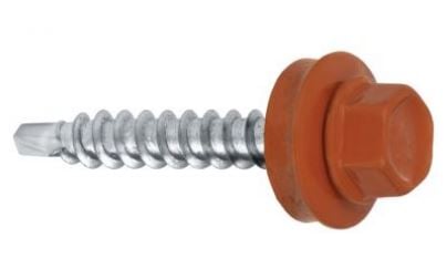 SELVBORENDE SKRUE 4,8*55MM RAL 8004 - 5.0 STO - WSB 55 8004