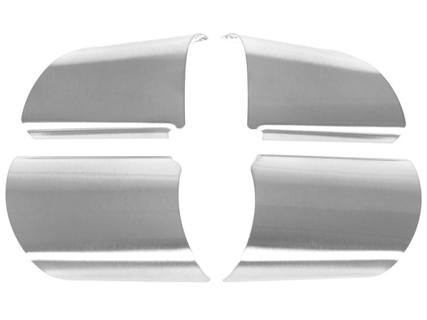 Ford Focus Mk2 04-11 rattkåpor kromade 4-delars set