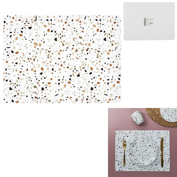 Nepo-alusta terrazzo-aiheella, 40x30