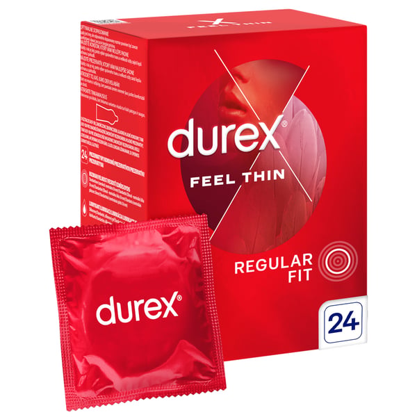 Durex Feel Thin kondomer 24 st