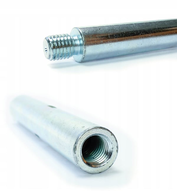 Kubala-jatkokappale sekoittimille, kierre M-14, 147 mm, 1212
