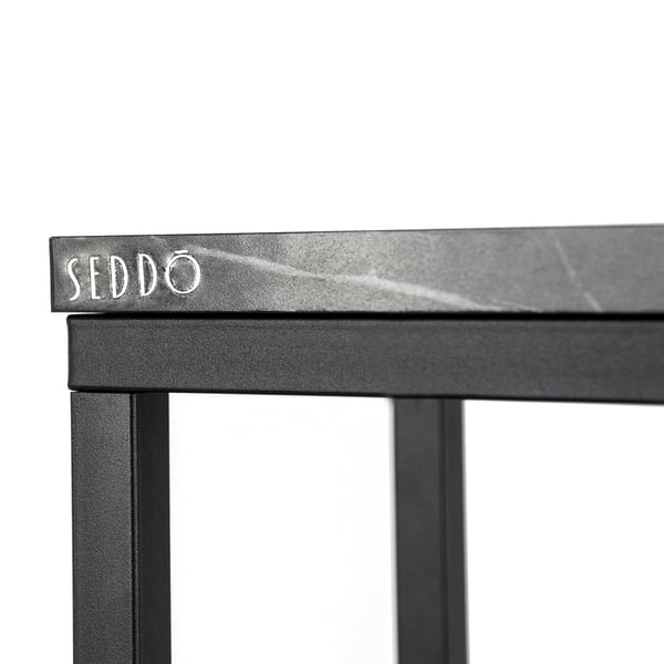 Metal blomsterstativ, 6-etagers, metal loft plantepotter, blomsterstativ