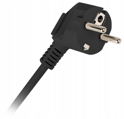 Lanberg forlængerskinne 1,5m sort 5x 230V PL, kabel lavet af fuld kobber