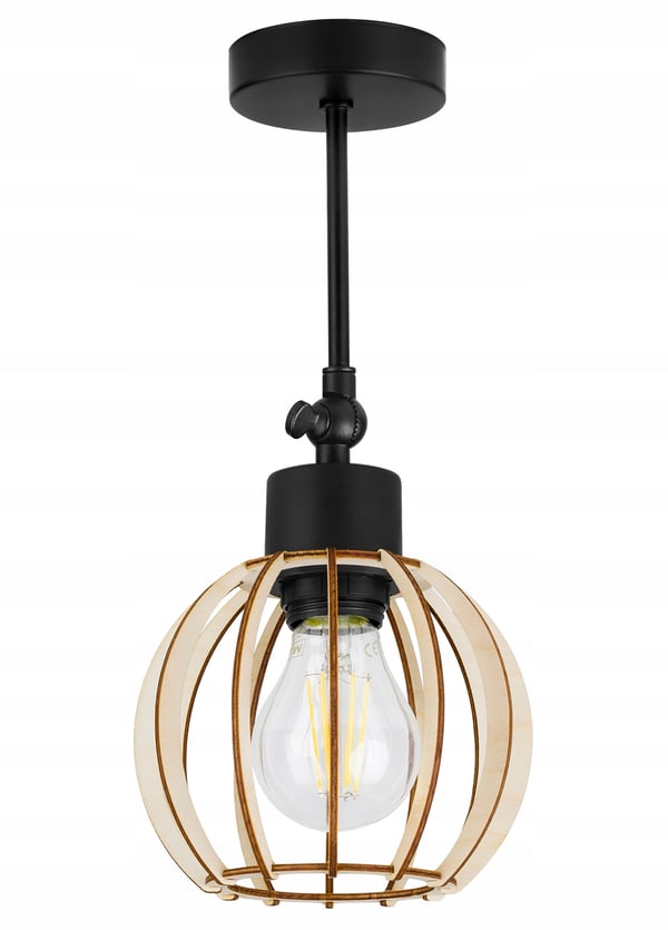 MODERNI PUINEN LED-KATTOVALAISIN