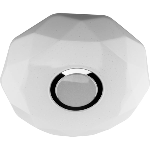 WESTA 72W CCT valkoinen pyöreä LED-kattovalaisin, pinta-asennettava, 50cm + LUMILED-kaukosäädin