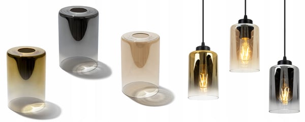 ELEGANT HELLA GLAS LAMPESKÆRM