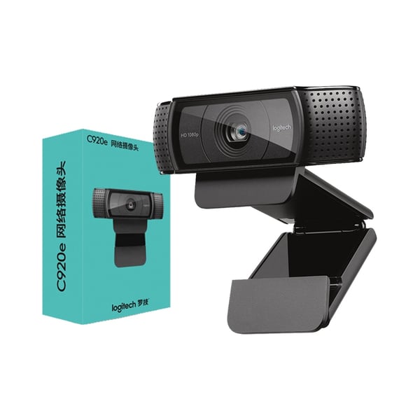 Logitech C920e USB Full HD 1080p webcam med mikrofon