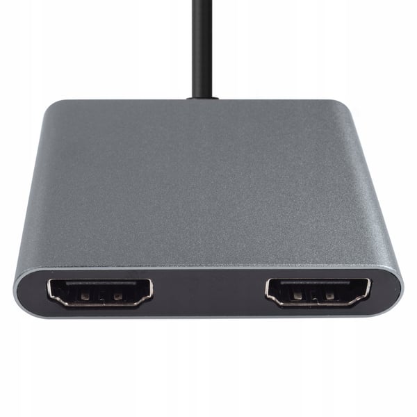 USB C HDMI USB PD HUB ADAPTER SPLIT 1 STIK -> 2 SKÆRME