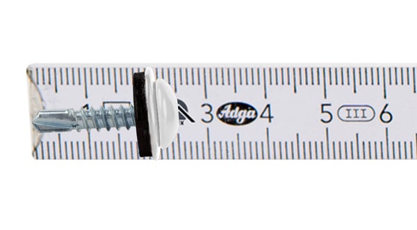 Selvborende skruer GT3 PH (Z14) 4,8x22mm RAL 9010 hvid