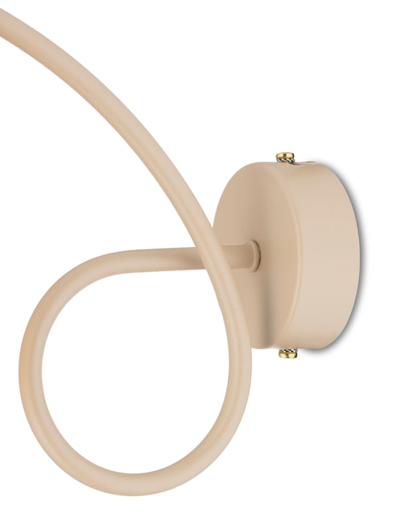 Kango Beige vägglampa 1xE27