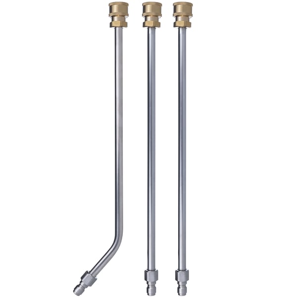 Spollans för underrede 275 bar 7 munstycken 40° snabbkoppling 1/4" 3 lansetter 126 cm