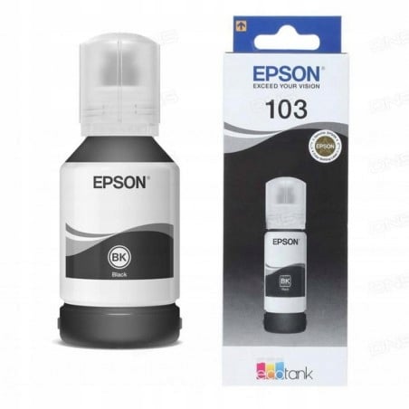 Epson 103 sort blæk (C13T00S14A)