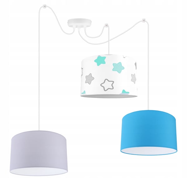 LOFT BØRNES LOFTSLAMPE, SPIDER LAMPESKÆRM