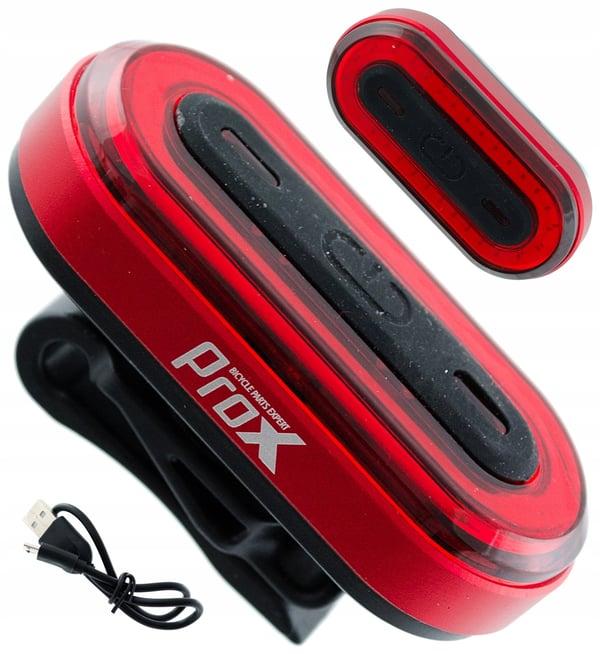 Prox iris baglygte til cykel USB 50 LM